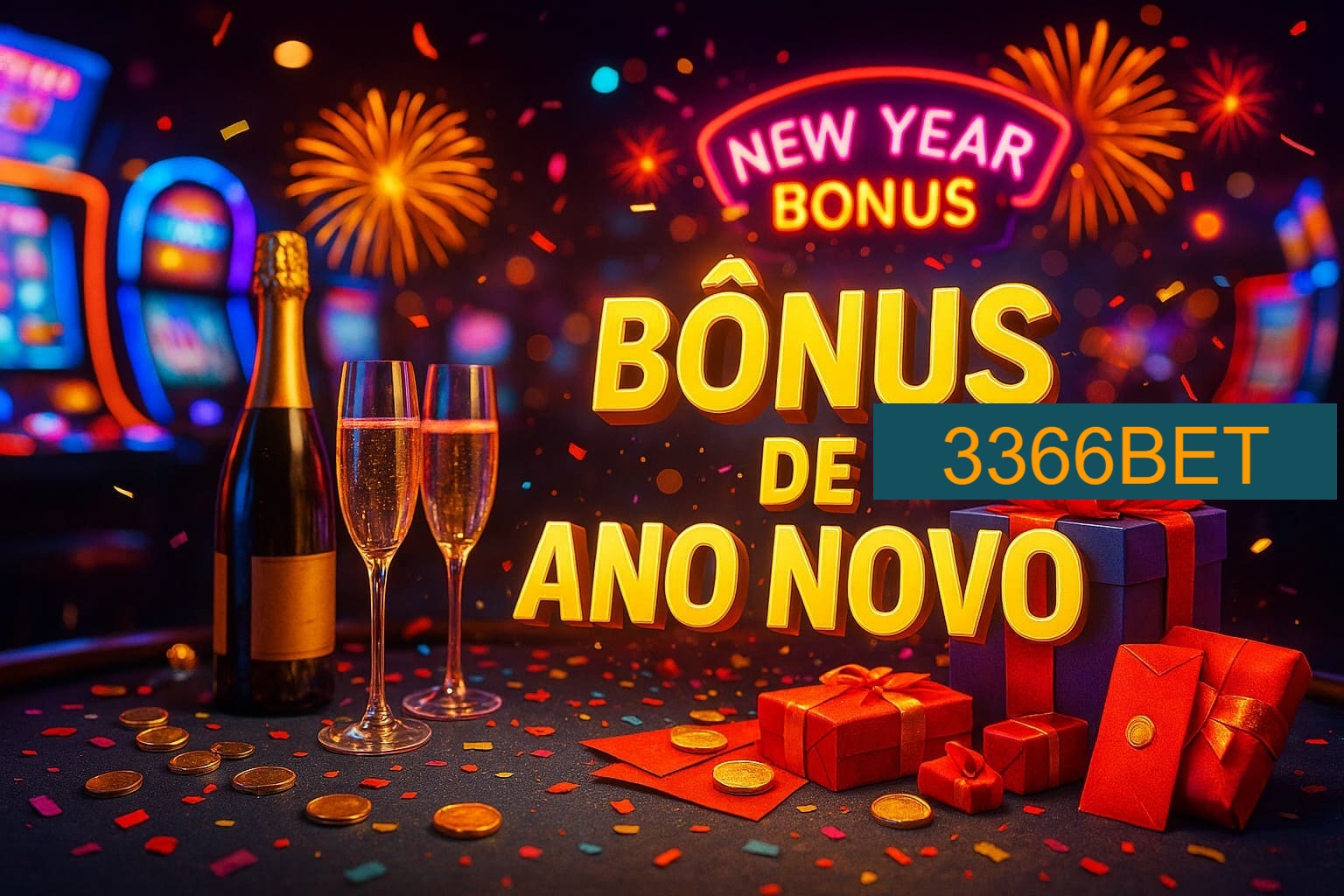 Promoções de Ano Novo no 3366BET
